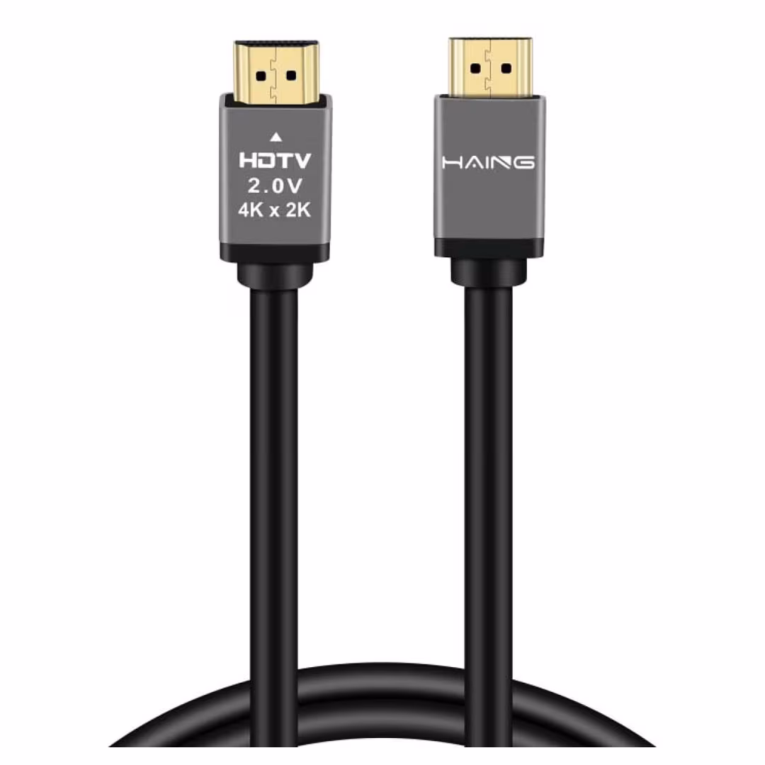 HAING High-Speed HDMI Cable with Ethernet 3M (HI-1027-4KC-3M) Price in Jordan HAING High-Speed HDMI Cable with Ethernet 3M (HI-1027-4KC-3M) - Buy Online in Jordan | OfficeJo