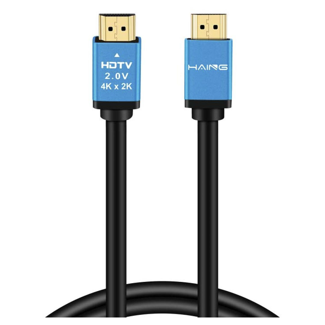 HAING 4K High-Speed HDMI Cable with Ethernet 5M (HI-1028-4KC) Price in Jordan HAING 4K High-Speed HDMI Cable with Ethernet 5M (HI-1028-4KC) - Buy Online in Jordan | OfficeJo