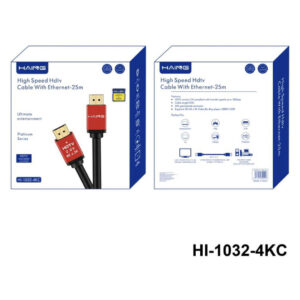 HAING High-Speed 4K HDMI Cable with Ethernet 25M (HI-1032-4KC-25M) - Buy Online in Jordan | OfficeJo