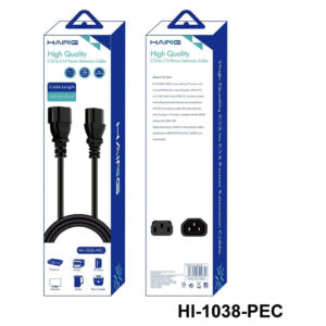 HAING C13 to C14 Power Extension Cable 1.5M (HI-1038-PEC-150C) Price in Jordan HAING C13 to C14 Power Extension Cable 1.5M (HI-1038-PEC-150C) - Buy Online in Jordan | OfficeJo