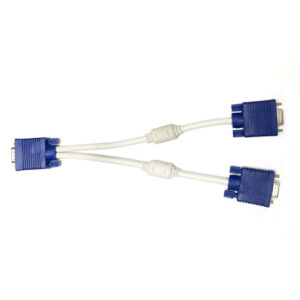 HAING VGA Male to Dual VGA Female Splitter Cable 20cm (HI-202-VGA) - Buy Online in Jordan | OfficeJo