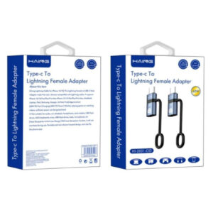 HAING USB-C to Lightning Female Fast Charging Adapter (HI-2031-CID) Price in Jordan HAING USB-C to Lightning Female Fast Charging Adapter (HI-2031-CID) - Buy Online in Jordan | OfficeJo