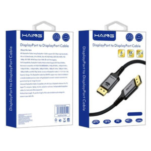 HAING DisplayPort to DisplayPort Cable 8K 3M (HI-2035-DDC) - Buy Online in Jordan | OfficeJo