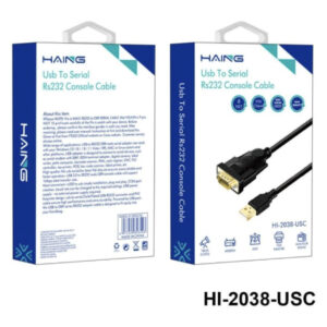 HAING USB to Serial RS232 Console Cable 1.8M (HI-2038-USC) Price in Jordan HAING USB to Serial RS232 Console Cable 1.8M (HI-2038-USC) - Buy Online in Jordan | OfficeJo