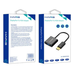 HAING DisplayPort to VGA Adapter - DP to VGA Converter (HI-2048-DVA) Price in Jordan HAING DisplayPort to VGA Adapter - DP to VGA Converter (HI-2048-DVA) - Buy Online in Jordan | OfficeJo