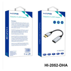 HAING DisplayPort to HDMI Adapter (HI-2052-DHA) Price in Jordan HAING DisplayPort to HDMI Adapter (HI-2052-DHA) - Buy Online in Jordan | OfficeJo
