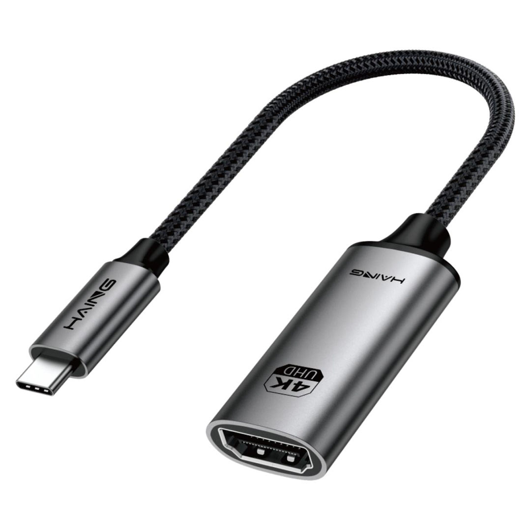 HAING Type-C to HDMI Female Adapter 4K (HI-2054-THC) Price in Jordan HAING Type-C to HDMI Female Adapter 4K (HI-2054-THC) - Buy Online in Jordan | OfficeJo