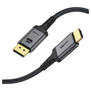 HAING DisplayPort to HDMI Cable 4K 1.8M (HI-2057-DHC) - Buy Online in Jordan | OfficeJo