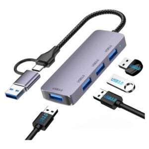 HAING USB Type-C 4-Port Hub - High-Speed Splitter (HI-3001-TUH) Price in Jordan HAING USB Type-C 4-Port Hub - High-Speed Splitter (HI-3001-TUH) - Buy Online in Jordan | OfficeJo