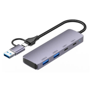 HAING Type-C USB 3.0 4-Port Multi-Function Hub Adapter (HI-3002-TUH) Price in Jordan HAING Type-C USB 3.0 4-Port Multi-Function Hub Adapter (HI-3002-TUH) - Buy Online in Jordan | OfficeJo
