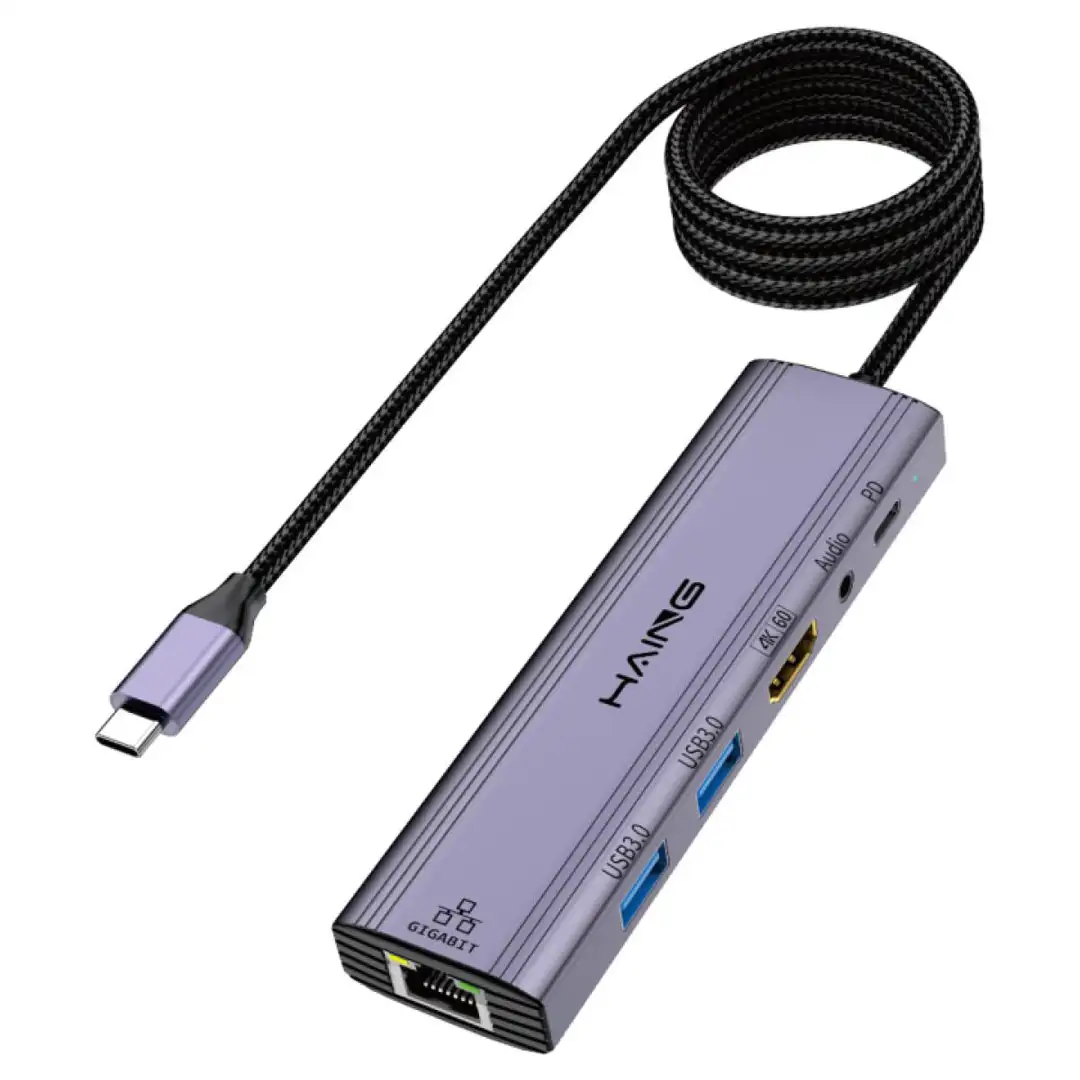 HAING Type-C Multi-Function Adapter (HI-3025-THE) Price in Jordan HAING Type-C Multi-Function Adapter (HI-3025-THE) - Buy Online in Jordan | OfficeJo