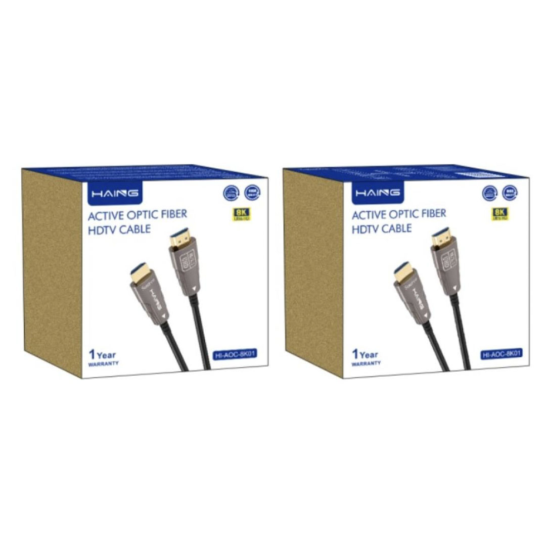 HAING 8K HDMI 2.1 High-Speed Cable with Ethernet 20M (HD8K03) Price in Jordan HAING 8K HDMI 2.1 High-Speed Cable with Ethernet 20M (HD8K03) - Buy Online in Jordan | OfficeJo