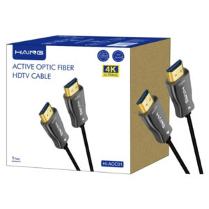 HAING High-Speed Fiber HDMI Cable 10M (HI-AOC01-10M) - Buy Online in Jordan | OfficeJo
