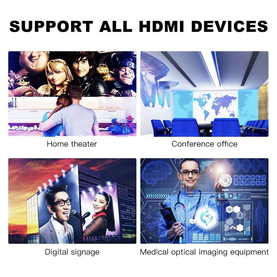 HAING Active Optical Fiber HDMI Cable 100M Price in Jordan HAING Active Optical Fiber HDMI Cable 100M - Buy Online in Jordan | OfficeJo