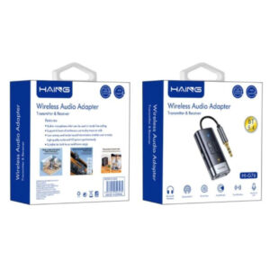 HAING Bluetooth 5.4 Audio Transmitter & Receiver Adapter (HI-G76) - Buy Online in Jordan | OfficeJo
