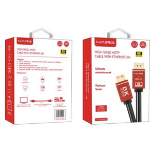 HAING 8K HDMI 2.1 Cable with Ethernet 3M (HD8K02) Price in Jordan HAING 8K HDMI 2.1 Cable with Ethernet 3M (HD8K02) - Buy Online in Jordan | OfficeJo
