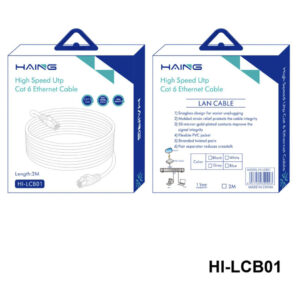 HAING Cat6 26AWG 1Gbps Ethernet Cable 2M (HI-LCB01) Price in Jordan HAING Cat6 26AWG 1Gbps Ethernet Cable 2M (HI-LCB01) - Buy Online in Jordan | OfficeJo