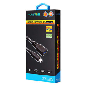 HAING Type-C OTG to USB Female Cable (HI-T303-TPC) - Buy Online in Jordan | OfficeJo