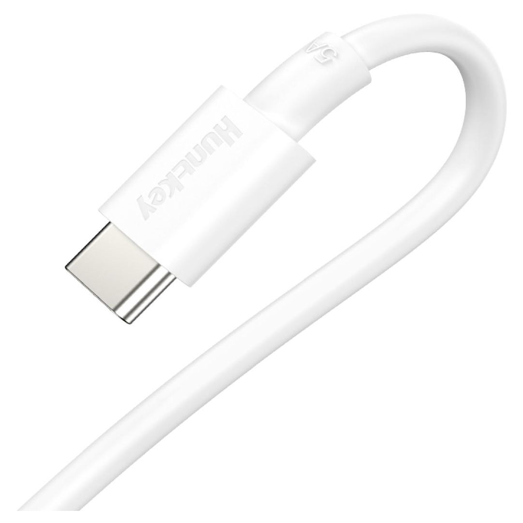 Huntkey USB to Type-C Cable 1.2M 5A White (HKAC501201) Price in Jordan Huntkey USB to Type-C Cable 1.2M 5A White (HKAC501201) - Buy Online in Jordan | OfficeJo