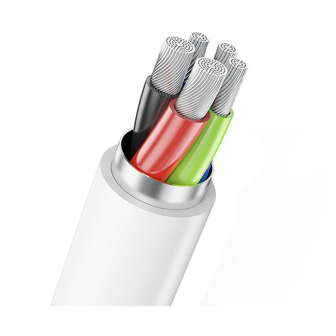Huntkey Type-C to Type-C Fast Charging Cable 1.2M 60W White (HKCC301203) Price in Jordan Huntkey Type-C to Type-C Fast Charging Cable 1.2M 60W White (HKCC301203) - Buy Online in Jordan | OfficeJo