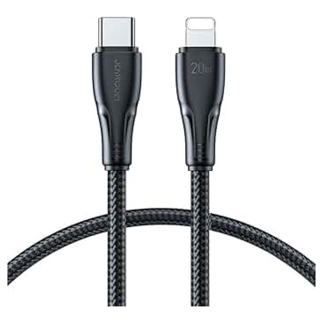 Huntkey MFi USB-C to Lightning Cable 1.5M Black (HKCCL941513) Price in Jordan Huntkey MFi USB-C to Lightning Cable 1.5M Black (HKCCL941513) - Buy Online in Jordan | OfficeJo