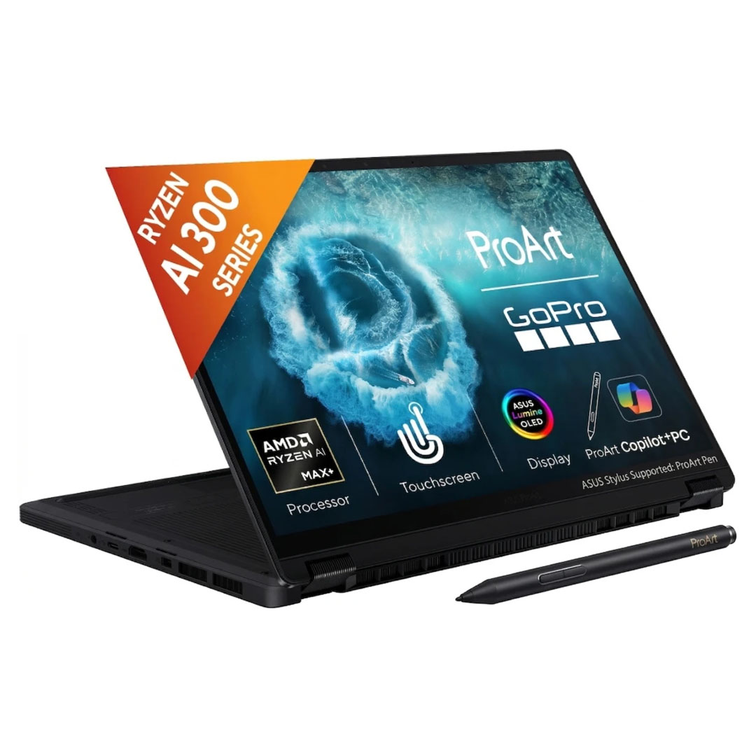 ASUS ProArt PX13 13.3" 2-in-1 – AMD Ryzen AI MAX+ 395, 3K OLED, 16-Core Price in Jordan ASUS ProArt PX13 13.3" 2-in-1 – AMD Ryzen AI MAX+ 395, 3K OLED, 16-Core - Buy Online in Jordan | OfficeJo
