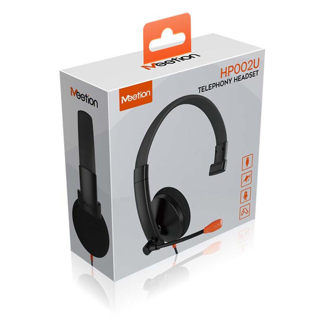 Meetion HP002U Telephony USB Headset – 40mm Speaker, Omni-directional Mic, USB Price in Jordan Meetion HP002U Telephony USB Headset – 40mm Speaker, Omni-directional Mic, USB - Buy Online in Jordan | OfficeJo