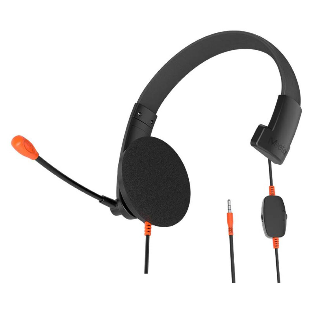 Meetion HP002 Telephony Headset – 3.5mm Jack, 40mm Speaker, Omni-directional Mic Price in Jordan Meetion HP002 Telephony Headset – 3.5mm Jack, 40mm Speaker, Omni-directional Mic - Buy Online in Jordan | OfficeJo