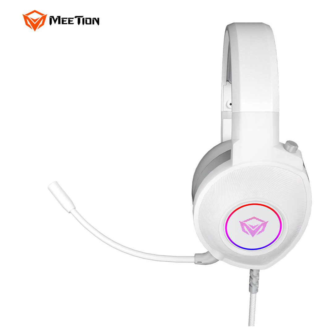Meetion HP012 RGB Gaming Headset – 7.1 Virtual Surround, USB, 50mm Speaker, White Price in Jordan Meetion HP012 RGB Gaming Headset – 7.1 Virtual Surround, USB, 50mm Speaker, White - Buy Online in Jordan | OfficeJo