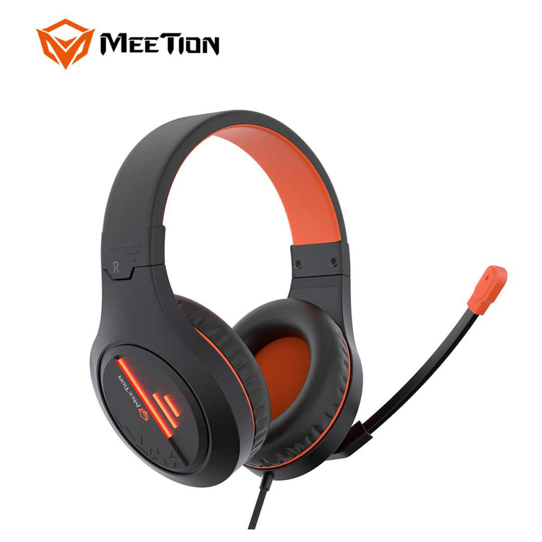 Meetion HP021 Stereo Backlit Gaming Wired Headset – 50mm Speaker, 3.5mm & USB, 2.2m Cable Price in Jordan Meetion HP021 Stereo Backlit Gaming Wired Headset – 50mm Speaker, 3.5mm & USB, 2.2m Cable - Buy Online in Jordan | OfficeJo