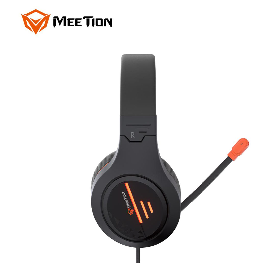 Meetion HP021 Stereo Backlit Gaming Wired Headset – 50mm Speaker, 3.5mm & USB, 2.2m Cable Price in Jordan Meetion HP021 Stereo Backlit Gaming Wired Headset – 50mm Speaker, 3.5mm & USB, 2.2m Cable - Buy Online in Jordan | OfficeJo
