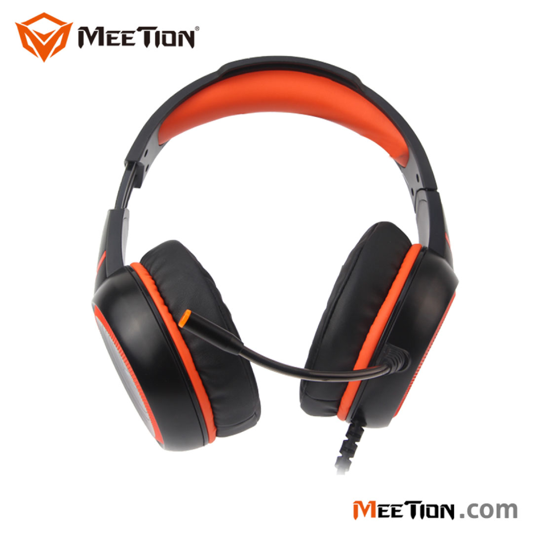 Meetion HP030 HIFI Backlit Gaming Headset – USB Gold-Plated, 50mm Speaker, Omni-Directional Mic Price in Jordan Meetion HP030 HIFI Backlit Gaming Headset – USB Gold-Plated, 50mm Speaker, Omni-Directional Mic - Buy Online in Jordan | OfficeJo