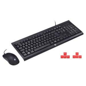 HP KM100 USB Wired Gaming Keyboard & Mouse Combo – Waterproof, 8M Keylife Price in Jordan HP KM100 USB Wired Gaming Keyboard & Mouse Combo – Waterproof, 8M Keylife - Buy Online in Jordan | OfficeJo