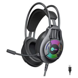 Lecoo HT406 Wired Gaming Headset – USB, 20Hz–20kHz, 95dB Sensitivity Price in Jordan Lecoo HT406 Wired Gaming Headset – USB, 20Hz–20kHz, 95dB Sensitivity - Buy Online in Jordan | OfficeJo