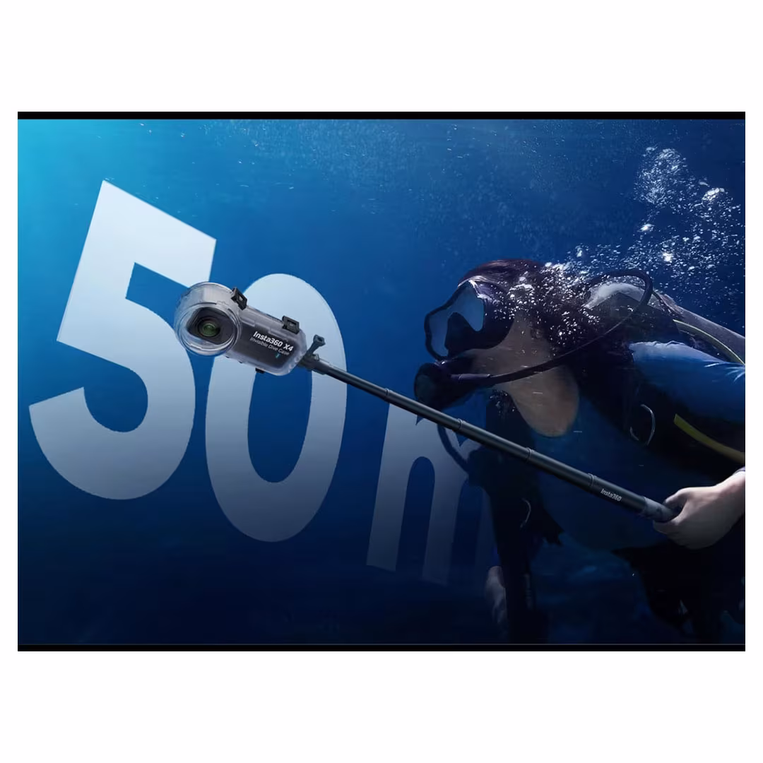Insta360 X4 Invisible Dive Case – Waterproof Protection for Underwater Shooting Price in Jordan Insta360 X4 Invisible Dive Case – Waterproof Protection for Underwater Shooting - Buy Online in Jordan | OfficeJo