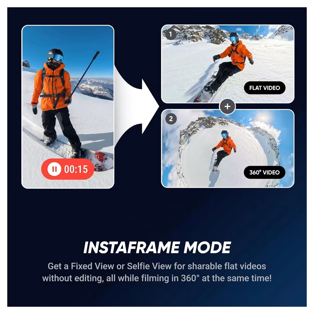 Insta360 X5 - 8K 360° Waterproof Action Camera Bundle Price in Jordan Insta360 X5 - 8K 360° Waterproof Action Camera Bundle - Buy Online in Jordan | OfficeJo