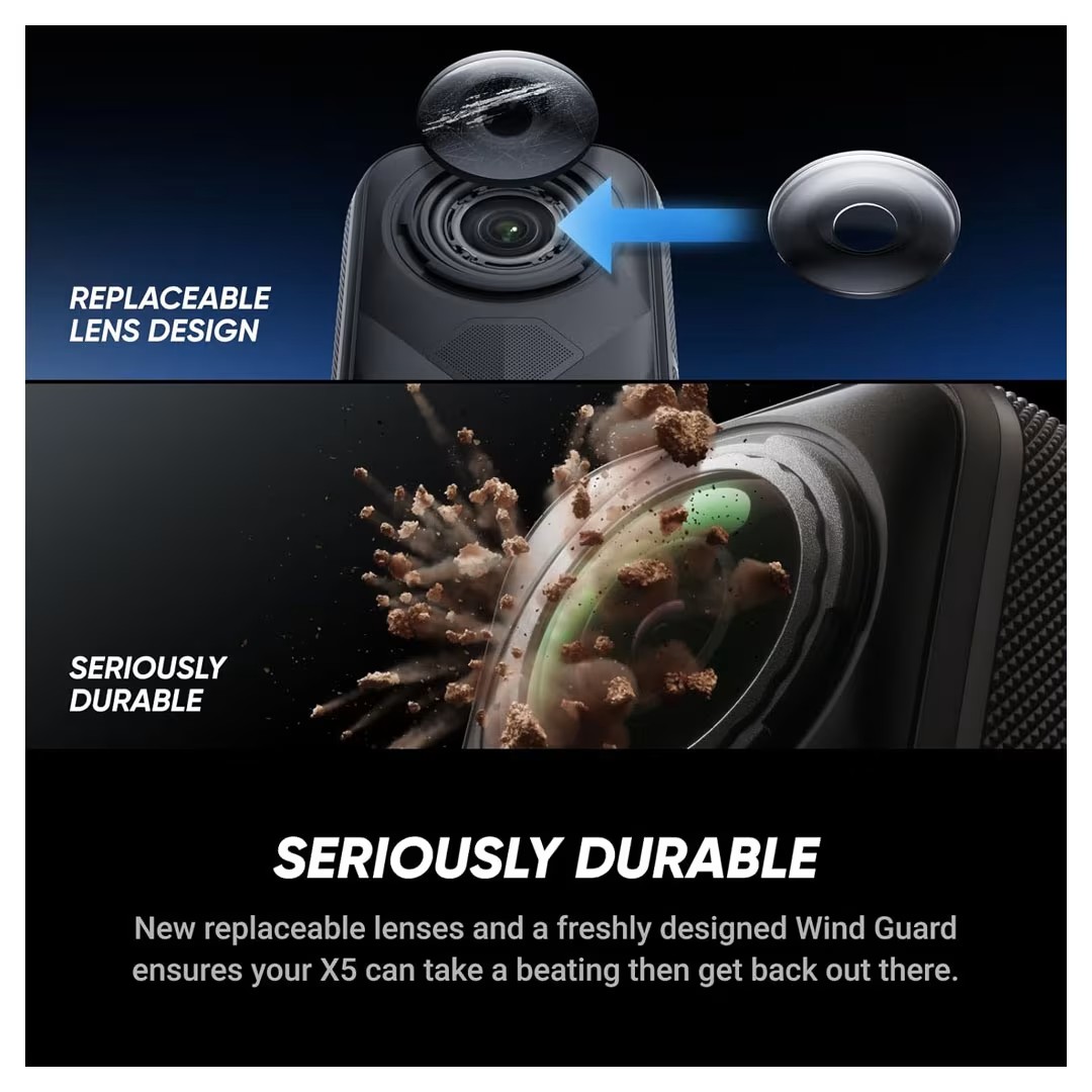 Insta360 X5 - 8K 360° Waterproof Action Camera Bundle Price in Jordan Insta360 X5 - 8K 360° Waterproof Action Camera Bundle - Buy Online in Jordan | OfficeJo