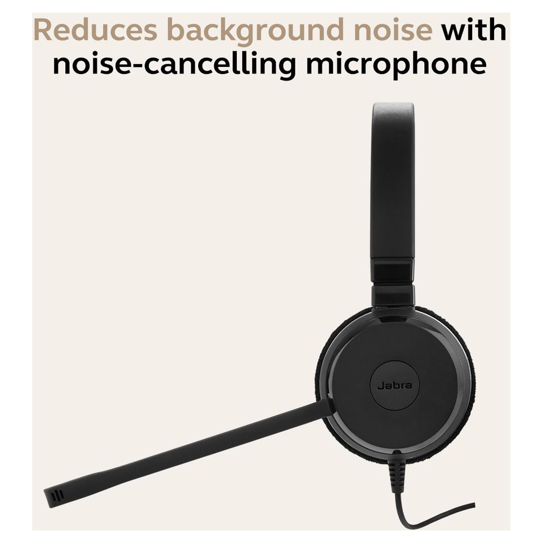 Jabra Evolve 20 SE - Professional Headset for Calls and Audio - Buy Online in Jordan | OfficeJo