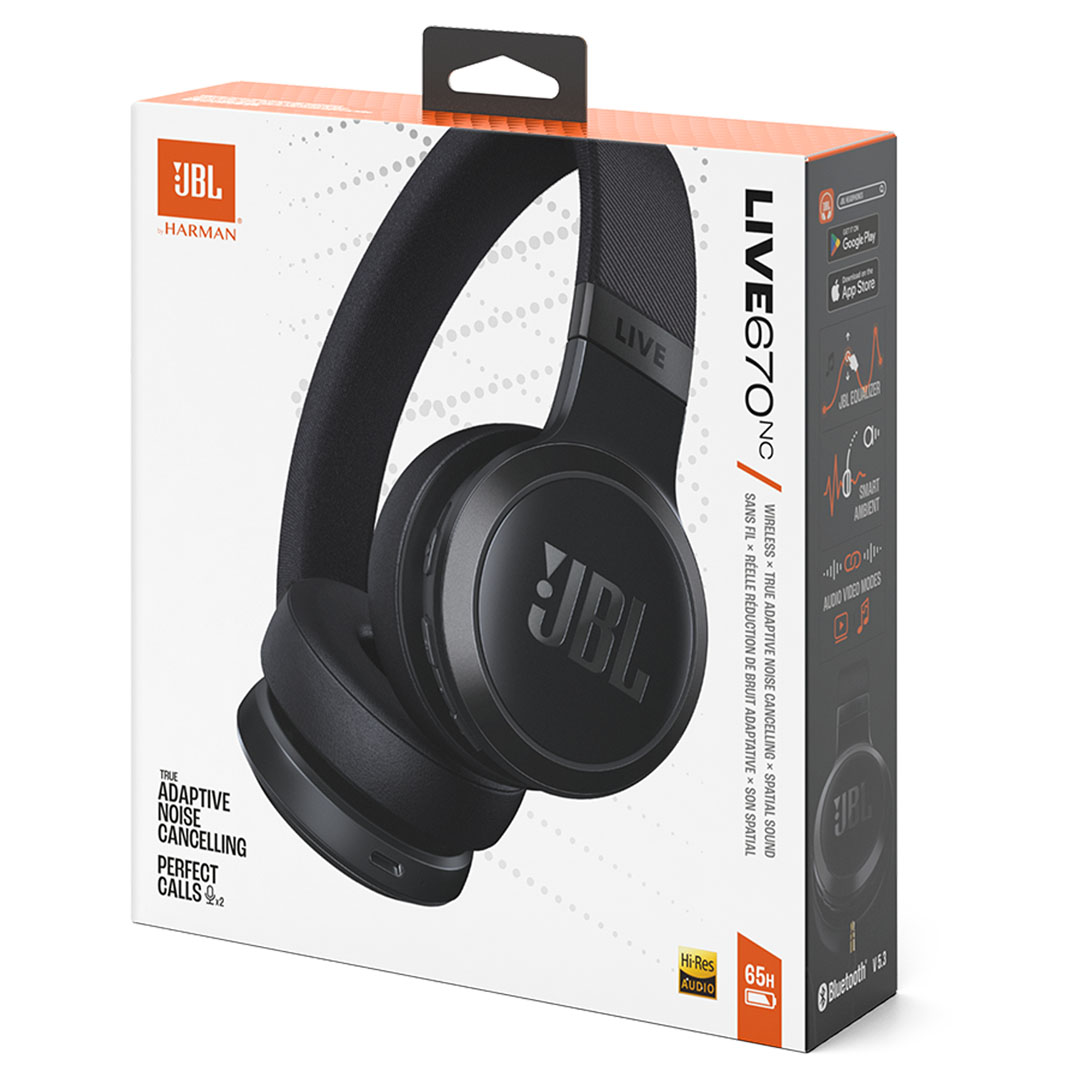 JBL Live 670NC Adaptive Noise Cancelling Wireless Headphones Price in Jordan JBL Live 670NC Adaptive Noise Cancelling Wireless Headphones - Buy Online in Jordan | OfficeJo