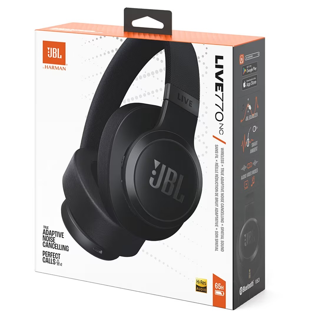 JBL Live 770NC Wireless Over-Ear Noise Cancelling Headphones Price in Jordan JBL Live 770NC Wireless Over-Ear Noise Cancelling Headphones - Buy Online in Jordan | OfficeJo