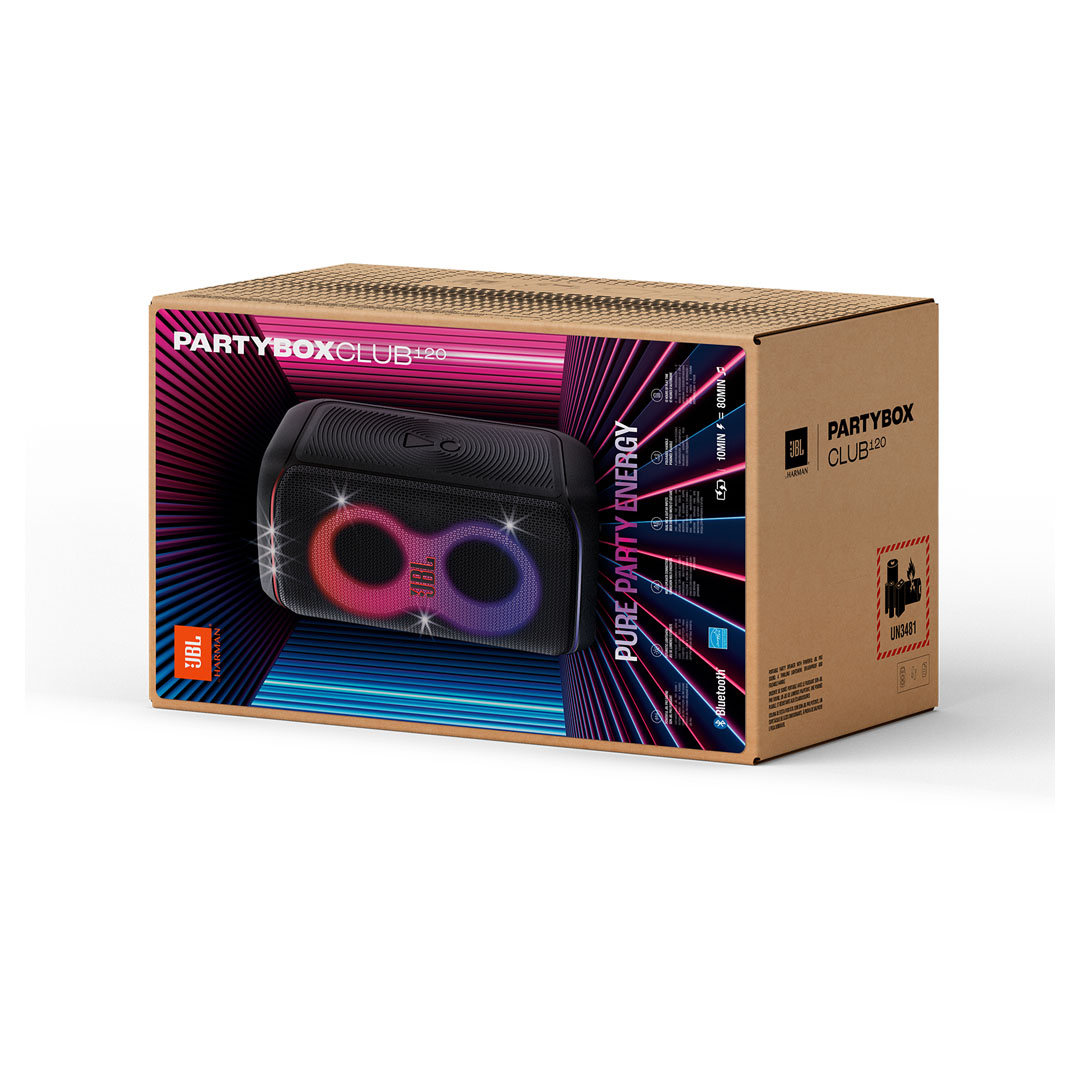 JBL PartyBox Club 120 Speaker with Lights, Handle, and JBL Pro Sound Price in Jordan JBL PartyBox Club 120 Speaker with Lights, Handle, and JBL Pro Sound - Buy Online in Jordan | OfficeJo