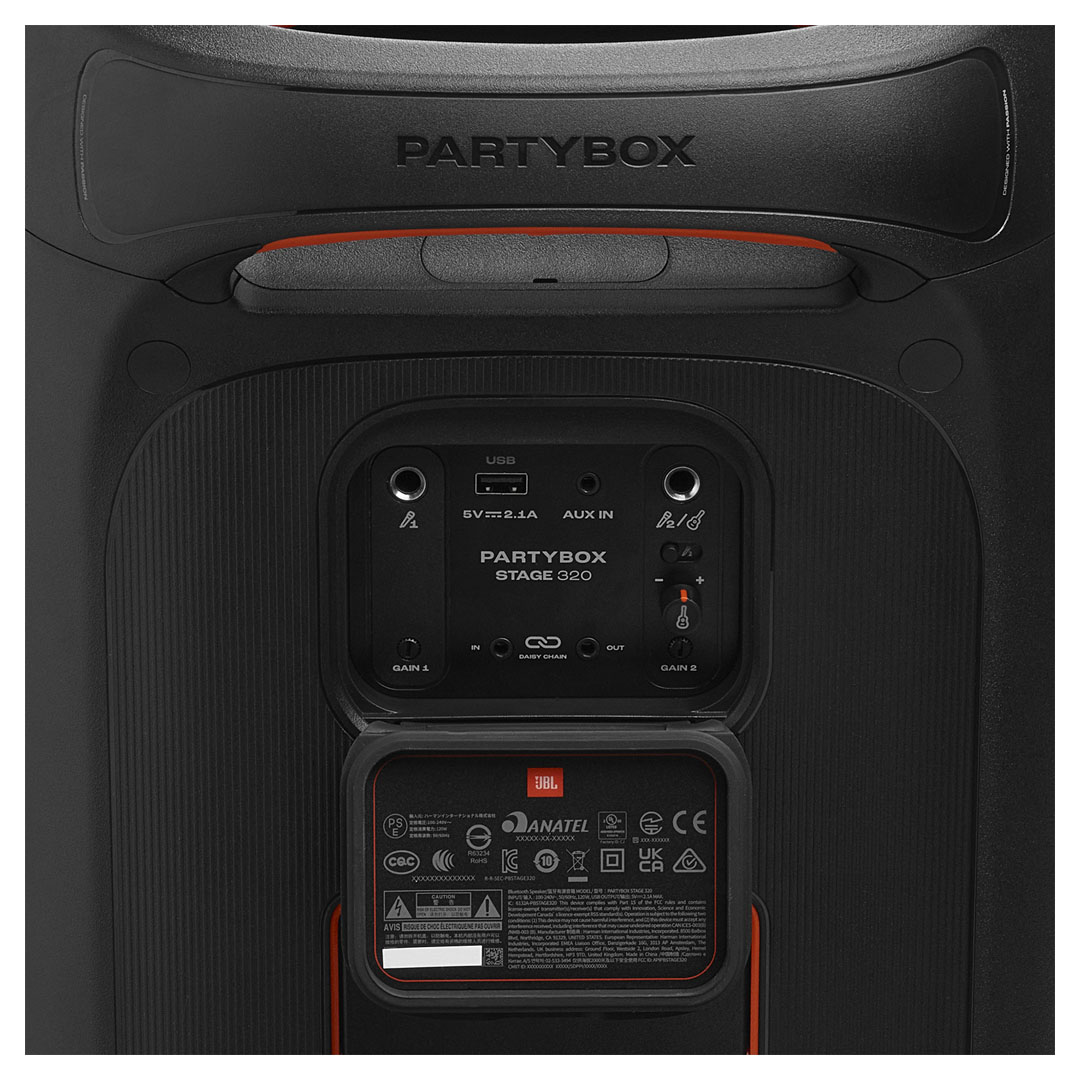JBL PartyBox Stage 320 Speaker with Wheels, Handle, and JBL Pro Sound Price in Jordan JBL PartyBox Stage 320 Speaker with Wheels, Handle, and JBL Pro Sound - Buy Online in Jordan | OfficeJo