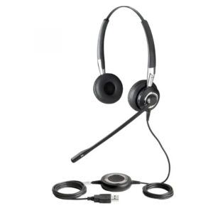 Jabra Biz 2400 II Duo USB Headset – Noise-Cancelling Microphone, Bluetooth, MS Teams Certified - Buy Online in Jordan | OfficeJo