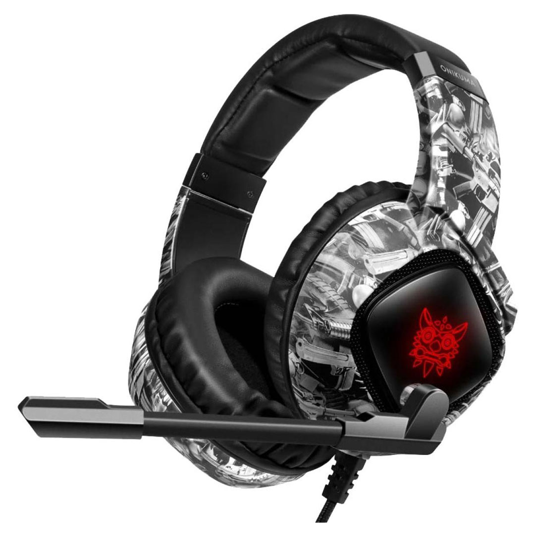 ONIKUMA K19 Wired Gaming Headset – 3.5mm, 40mm Speakers, Omni-Directional Mic, 2.2M Cable Price in Jordan ONIKUMA K19 Wired Gaming Headset – 3.5mm, 40mm Speakers, Omni-Directional Mic, 2.2M Cable - Buy Online in Jordan | OfficeJo