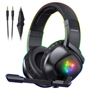 ONIKUMA K19 Gaming Headset – 40mm Driver, Noise Cancelling Mic, 3.5mm Universal Price in Jordan ONIKUMA K19 Gaming Headset – 40mm Driver, Noise Cancelling Mic, 3.5mm Universal - Buy Online in Jordan | OfficeJo