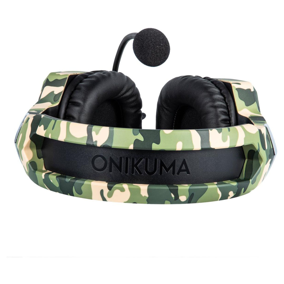 ONIKUMA K8 Army Camouflage Gaming Headset – Stereo Surround, Microphone, LED Light Price in Jordan ONIKUMA K8 Army Camouflage Gaming Headset – Stereo Surround, Microphone, LED Light - Buy Online in Jordan | OfficeJo