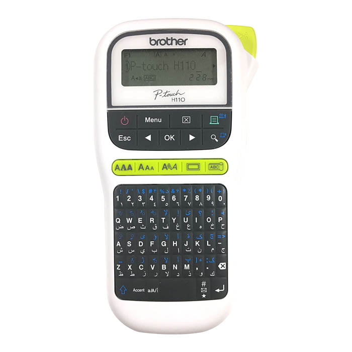 Brother P-touch PT-H110 English & Arabic Label Printer Price in Jordan Brother P-touch PT-H110 English & Arabic Label Printer - Buy Online in Jordan | OfficeJo