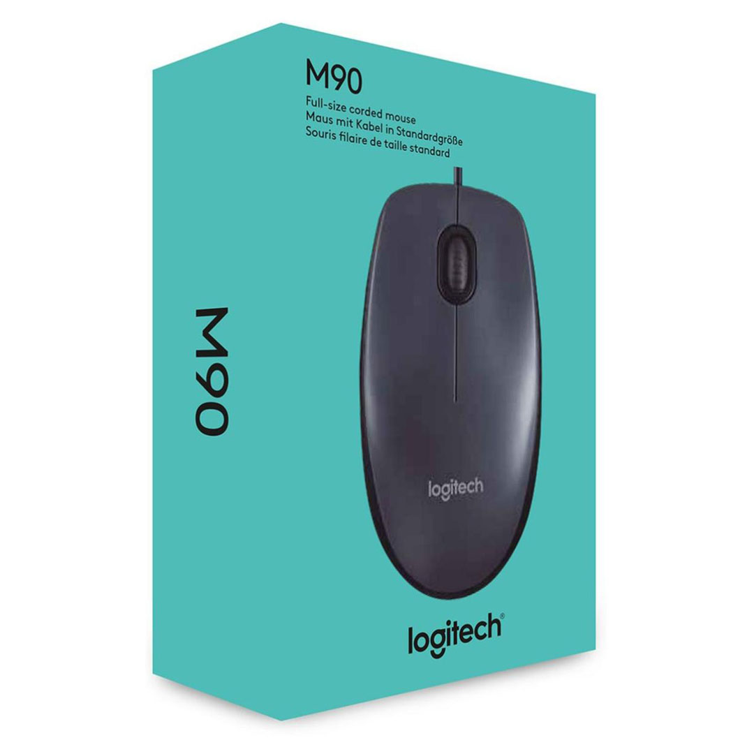 Logitech M90 USB Wired Optical Mouse – 1000 DPI, Ambidextrous Price in Jordan Logitech M90 USB Wired Optical Mouse – 1000 DPI, Ambidextrous - Buy Online in Jordan | OfficeJo