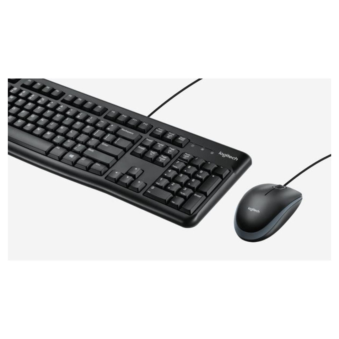 Logitech MK120 Keyboard & Mouse Combo – Spill-Resistant, Full-Size, USB Wired Price in Jordan Logitech MK120 Keyboard & Mouse Combo – Spill-Resistant, Full-Size, USB Wired - Buy Online in Jordan | OfficeJo