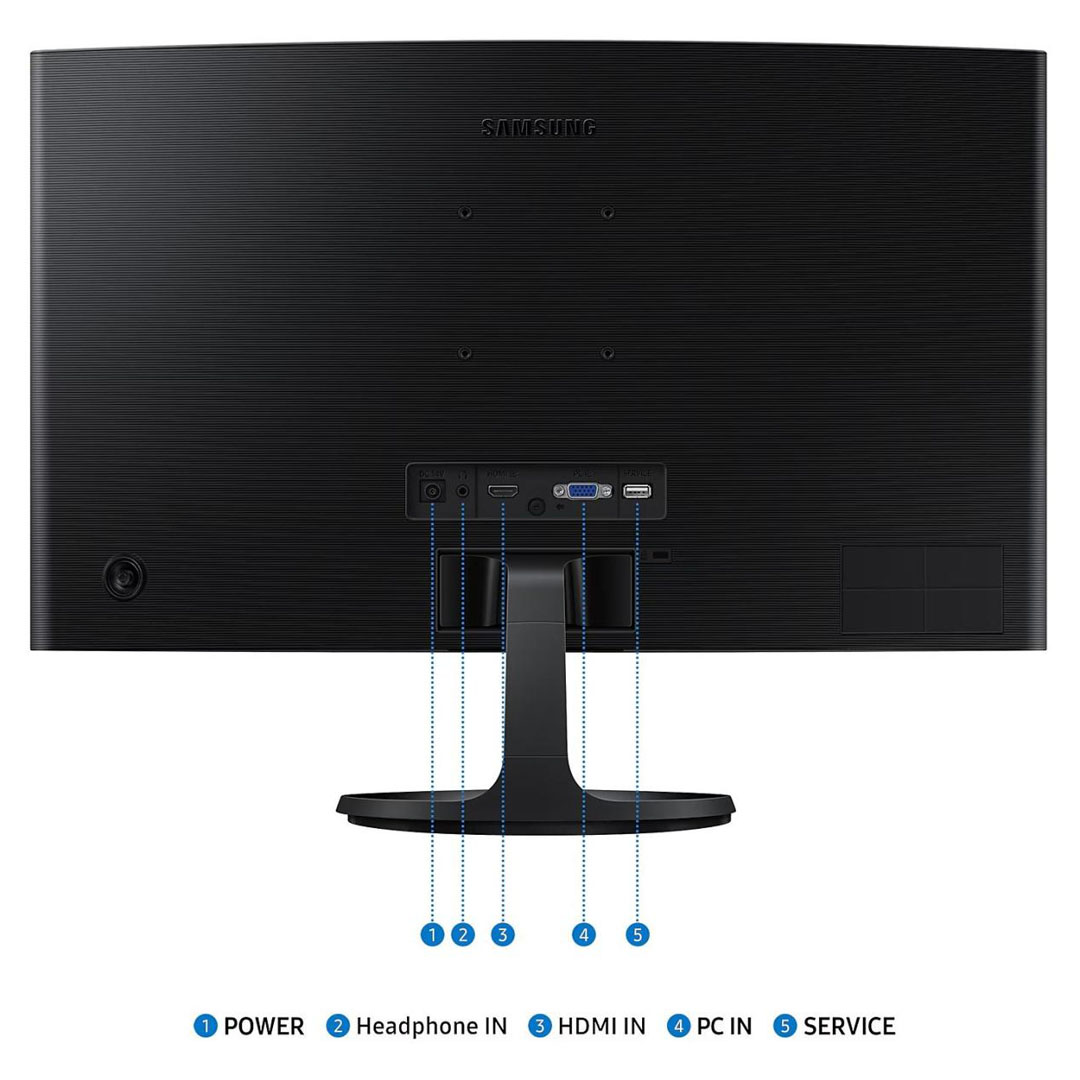 Samsung S3 Essential 24" Monitor – 100Hz, 4ms, Curved VA Panel Price in Jordan Samsung S3 Essential 24" Monitor – 100Hz, 4ms, Curved VA Panel - Buy Online in Jordan | OfficeJo